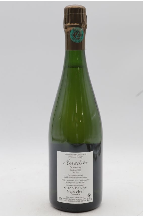 Timothée Stroebel Heraclite Pinot Noir Brut Nature V19