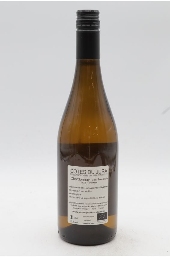 Valentin Morel Côtes du Jura Chardonnay Les Trouillots 1ère Mise 2022