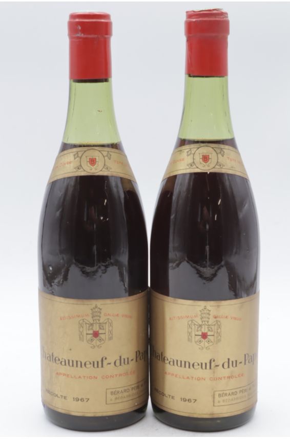 Bérard Père et Fils Châteauneuf du Pape 1967 - PROMOCIÓN -15 %!