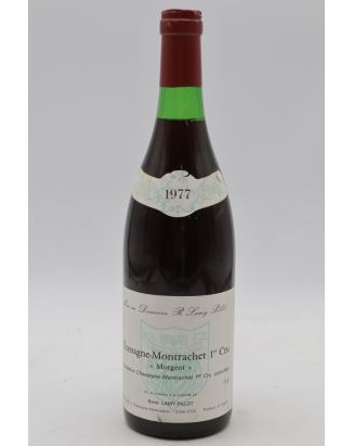 Lamy-Pillot Chassagne Montrachet 1er cru Morgeot 1977 rot