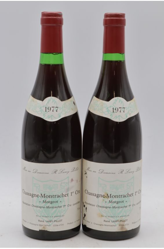 Lamy-Pillot Chassagne Montrachet 1er cru Morgeot 1977 tinto