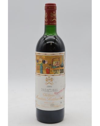 Mouton Rothschild 1991 - PROMOÇÃO -5% !