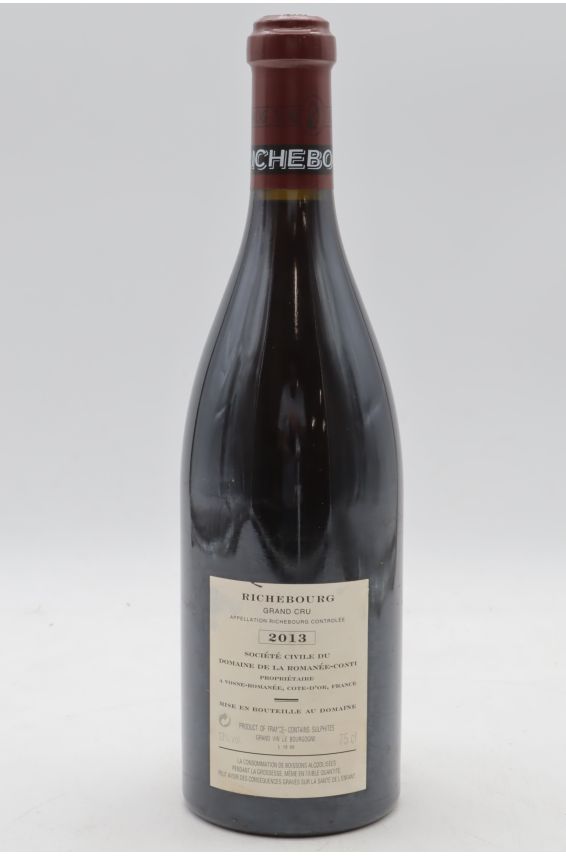 Romanée Conti Richebourg 2013 - 10% 할인!