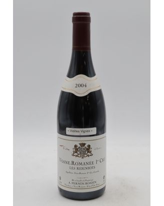 Pernin Rossin Vosne Romanée 1er cru Les Reigniots Vieilles Vignes 2004