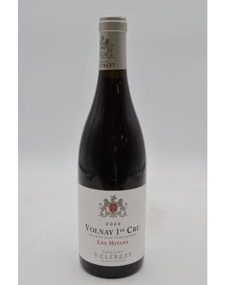 Yvon Clerget Volnay 1er cru Mitans 2022
