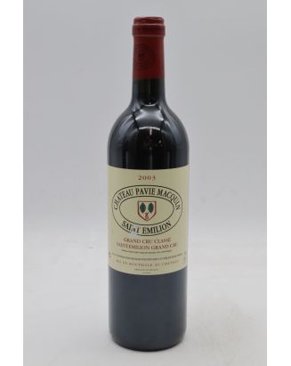 Pavie Macquin 2003