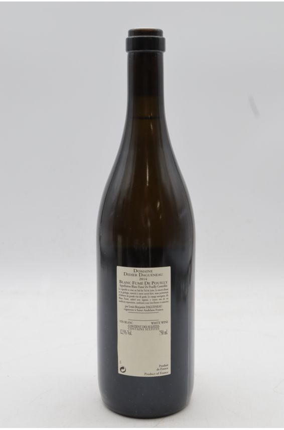 Didier Dagueneau Pouilly Fumé Blanc Fumé de Pouilly 2014