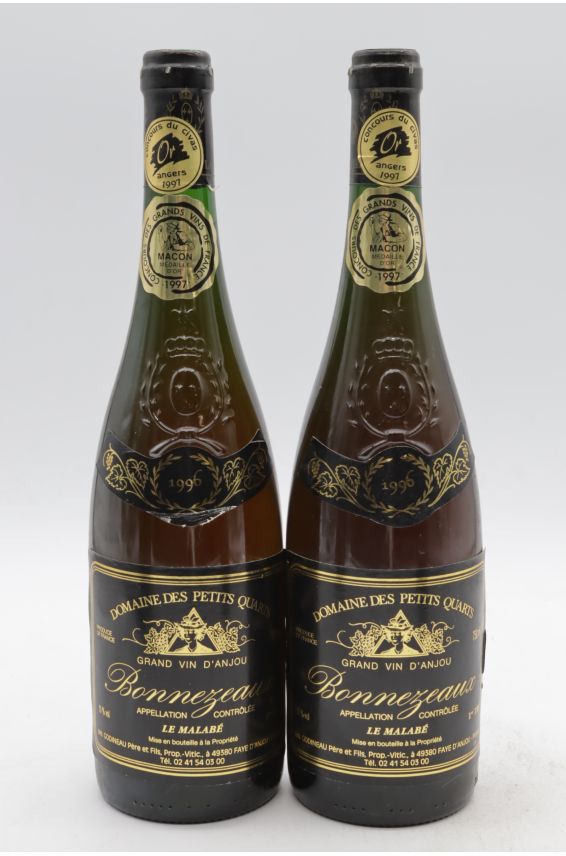 Domaine des Petits Quarts Bonnezeaux Le Malabé 1996