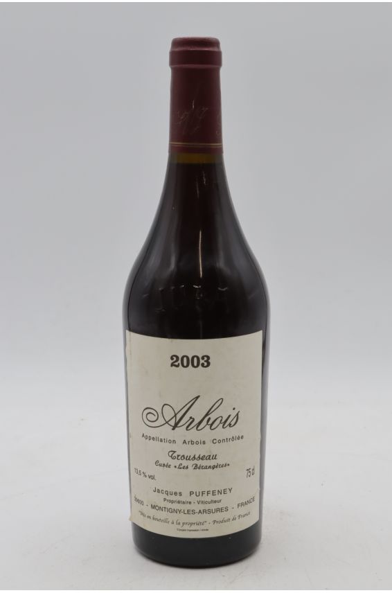 자크 퓌프네 아르부아 트루소 레 베랑제르 2003