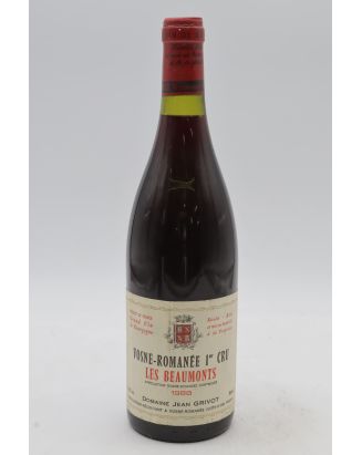 Jean Grivot Vosne Romanée 1er cru Les Beaux Monts 1988