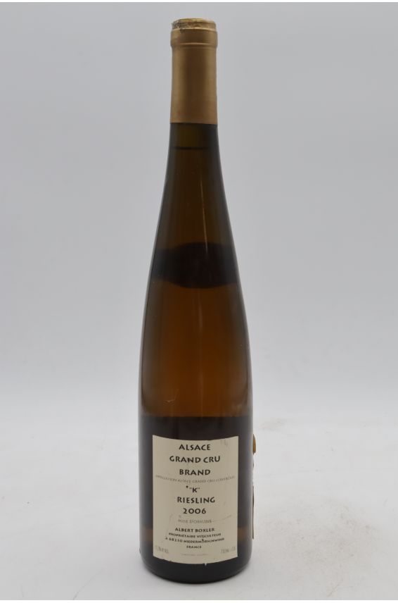 Albert Boxler Alsace Grand cru Riesling Brand K 2006