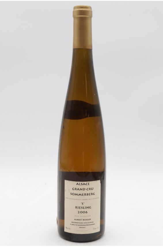 Albert Boxler Alsace Grand cru Riesling Sommerberg E 2006
