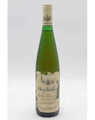 Mittnacht Klack Alsace Grand cru Riesling Schoenenbourg 1988 - PROMOÇÃO -10% !