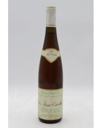 Schoffit Alsace Grand cru Pinot Gris Rangen Clos Saint Théobald 1996