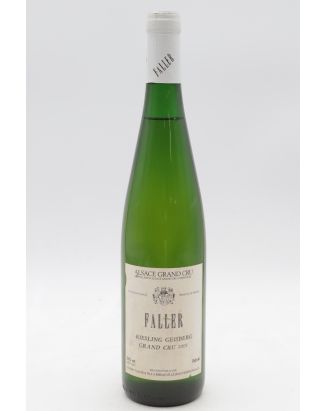 Robert Faller Alsace Grand cru Riesling Geisberg 2001