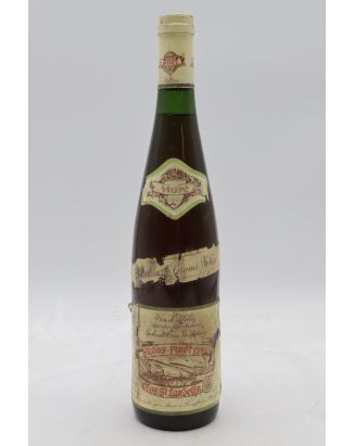 René Muré Clos St Landelin Alsace Grand cru Pinot Gris Vorbourg Sélection de Grains Nobles 1989 - PROMO -10% !