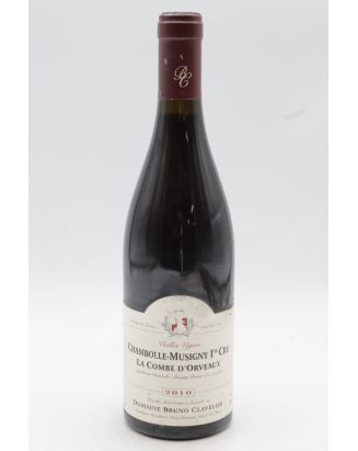 Bruno Clavelier Chambolle Musigny 1er cru La Combe d'Orveaux 2010