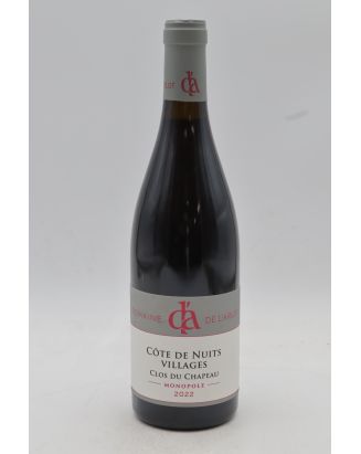 Domaine de l'Arlot Côte de Nuits Villages Nuit Clos Chapeau 2022
