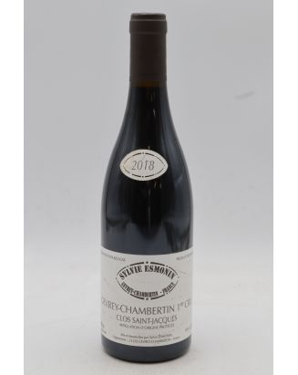 Sylvie Esmonin Gevrey Chambertin 1er cru Clos Saint Jacques 2018