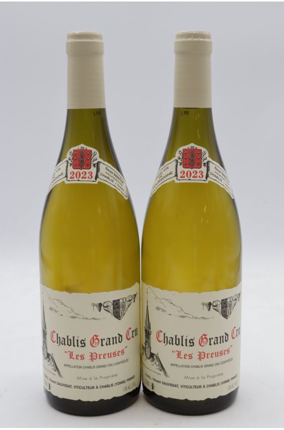 Vincent Dauvissat Chablis Grand cru Les Preuses 2023