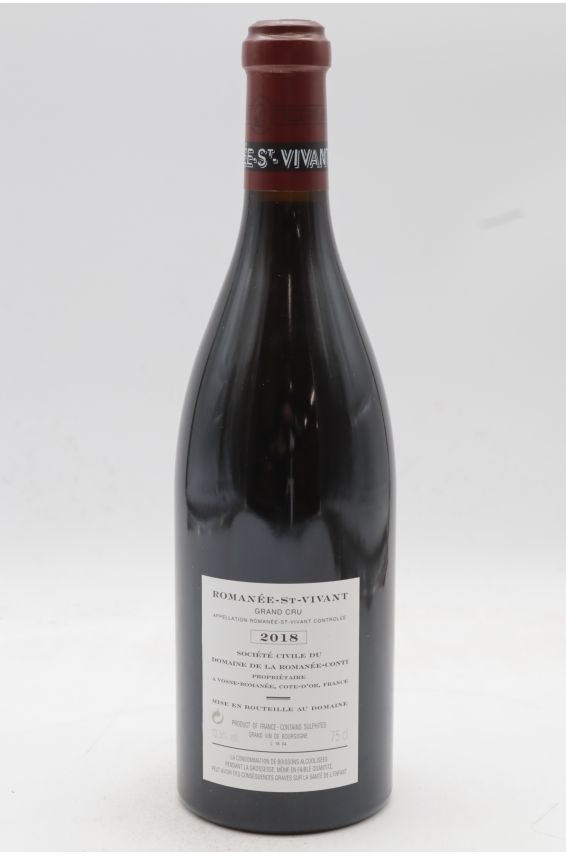 Romanée Conti Romanée Saint Vivant 2018