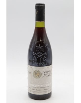 Fabrice Mousset Châteauneuf du Pape 1988