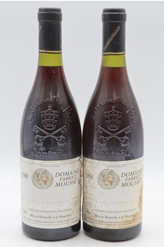 Fabrice Mousset Châteauneuf du Pape 1988
