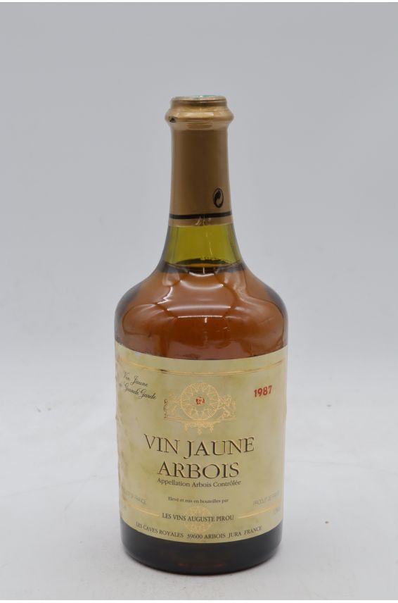 Auguste Pirou Arbois 뱅 존 1987 62cl