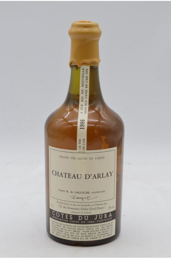 Château d'Arlay Côtes du Jura 1986 62 cl