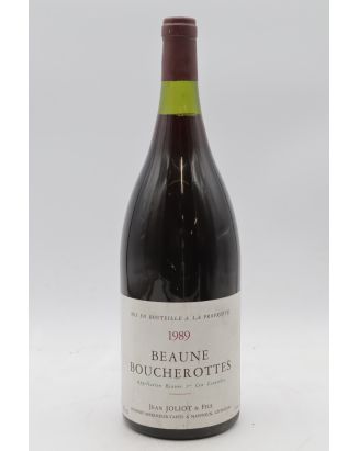 Jean Joliot Beaune 1er cru Boucherottes 1989 Magnum
