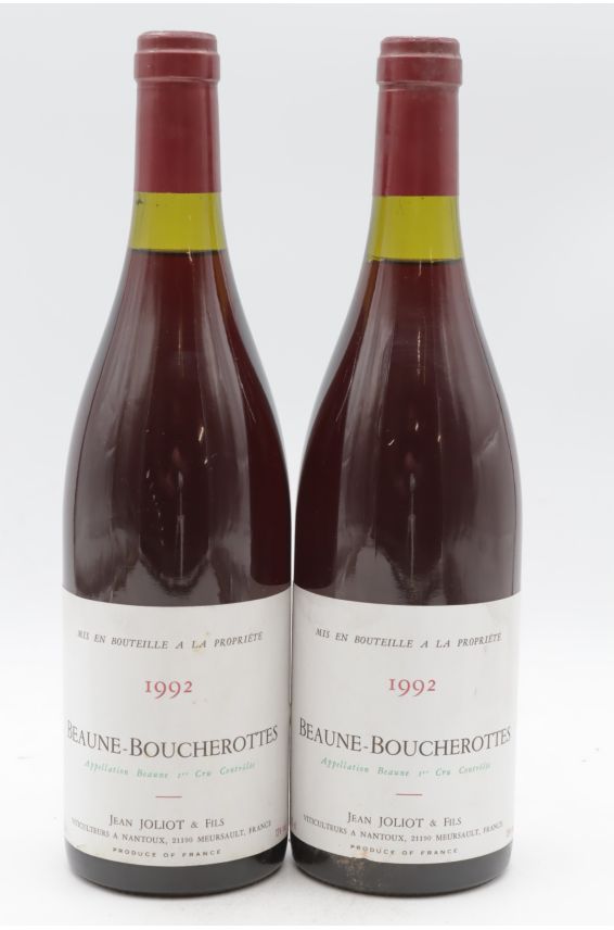 Jean Joliot Beaune 1er cru Boucherottes 1992