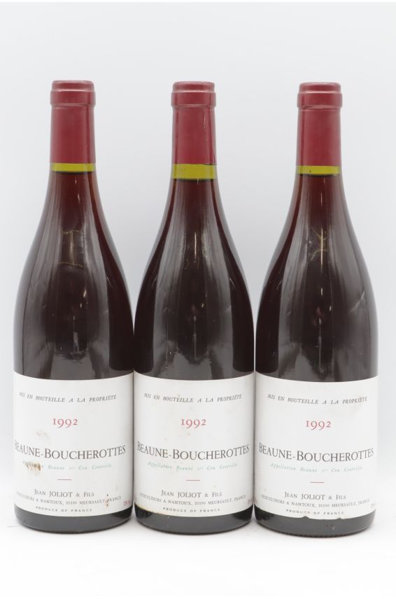 Jean Joliot Beaune 1er cru Boucherottes 1992