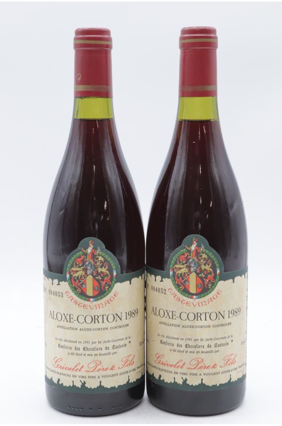 Grivelet Père et Fils Aloxe Corton 1989