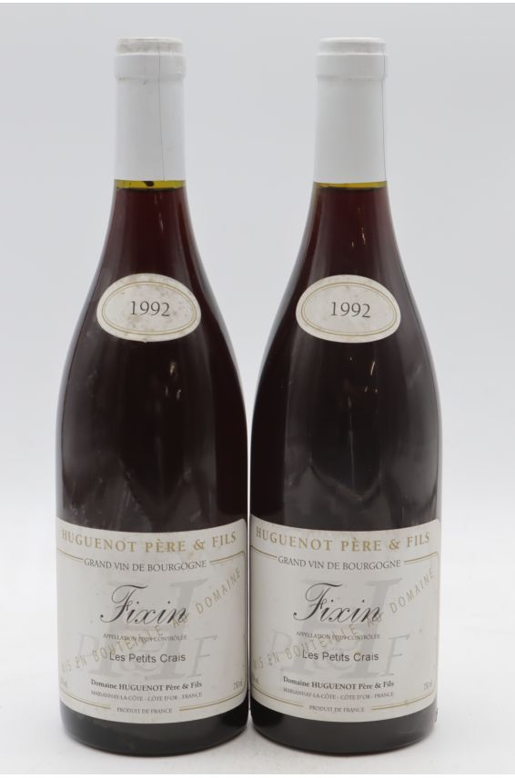 Huguenot Fixin Les Petits Crais 1992