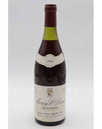 Amiot et Fils Morey Saint Denis 1er cru Les Ruchots 1986 - AKTION -5% !