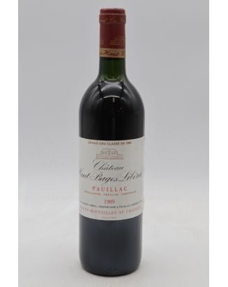 Haut Bages Libéral 1989