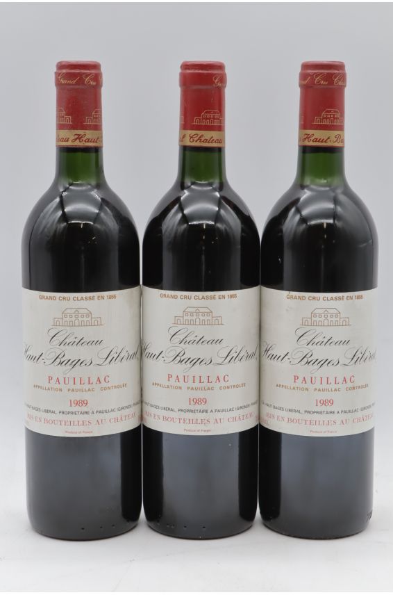 Haut Bages Libéral 1989