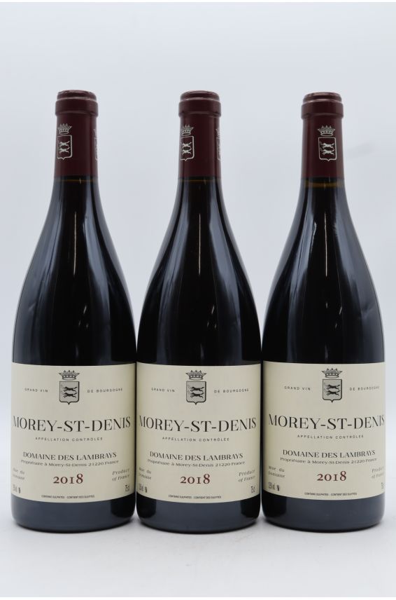 Bodega des Lambrays Morey Saint Denis 2018