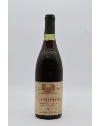 J. Thorins Chambertin Clos de Bèze 1966