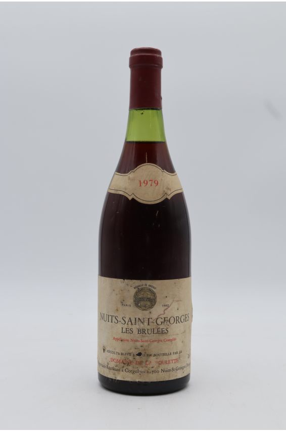 Domaine de la Poulette Nuits Saint Georges Les Brulées 1979