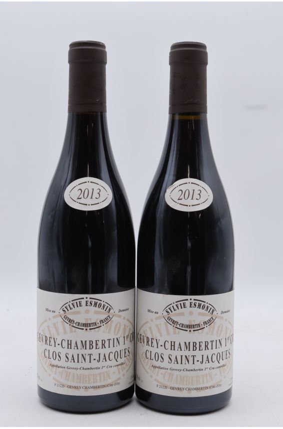 Sylvie Esmonin Gevrey Chambertin 1er cru Clos Saint Jacques 2013