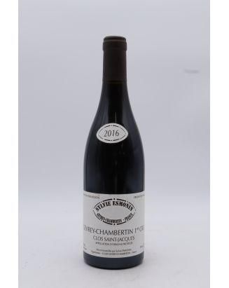 Sylvie Esmonin Gevrey Chambertin 1er cru Clos Saint Jacques 2016