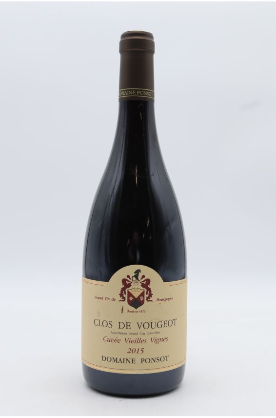 Ponsot Clos Vougeot Vieilles Vignes 2015