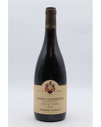 Ponsot Gevrey Chambertin Cuvée de l'Abeille 2012