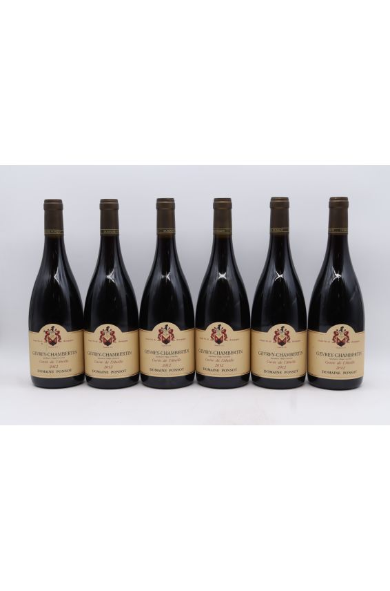 Ponsot Gevrey Chambertin Cuvée de l'Abeille 2012