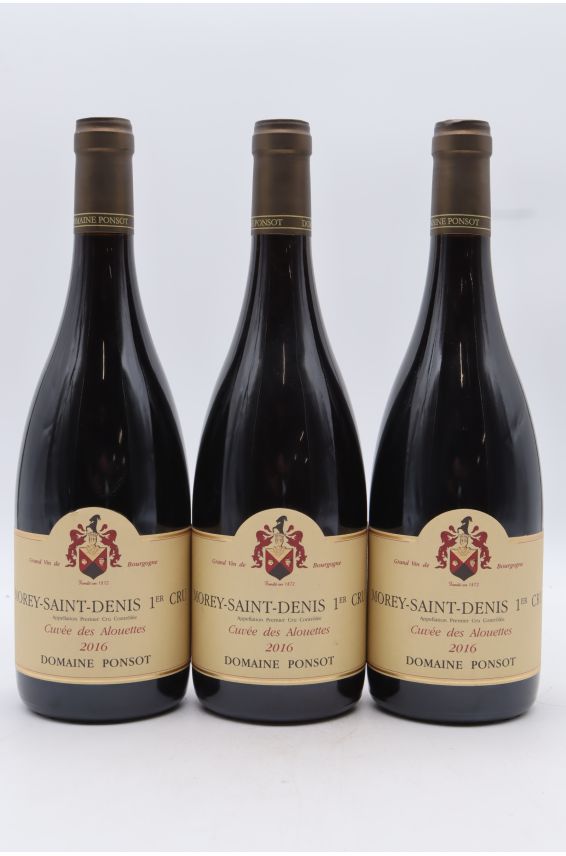 Ponsot Morey Saint Denis Les Alouettes 2016
