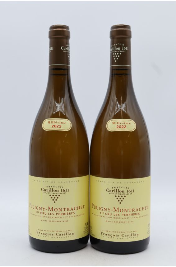 François Carillon Puligny Montrachet 1er cru Les Perrières 2022