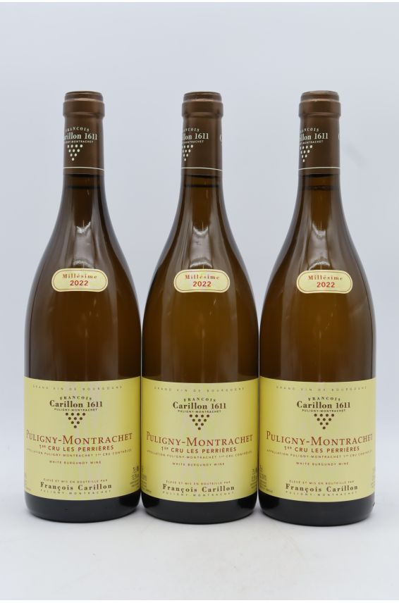 François Carillon Puligny Montrachet 1er cru Les Perrières 2022