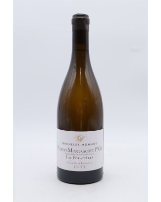Bachelet Monnot Puligny Montrachet 1er cru Folatières 2022