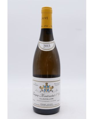 Domaine Leflaive Puligny Montrachet 1er cru Clavoillon 2013